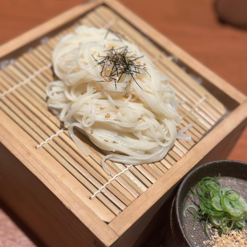 稲庭ざる饂飩(坐松本)