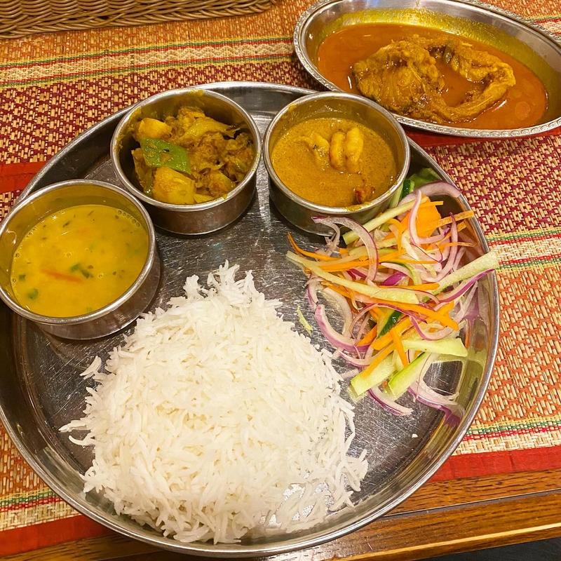 Bセット(ベンガル料理 プージャー)