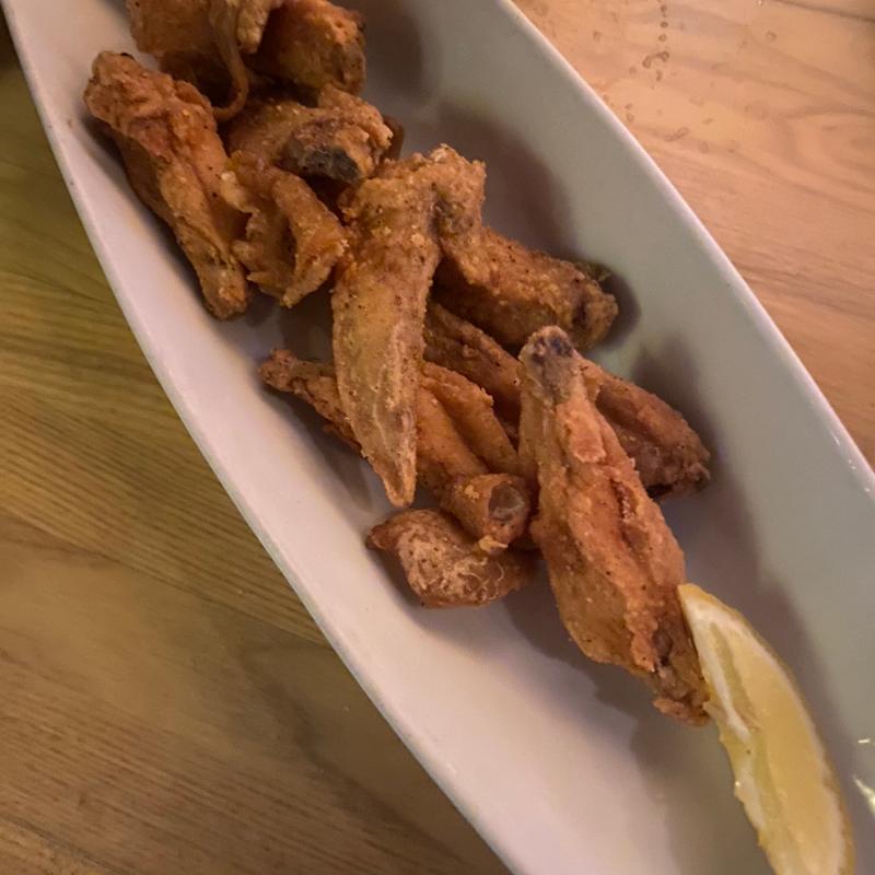 やみつきとり辛揚げ(串焼きおんば新百合ヶ丘店)