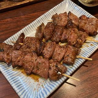 ハツ2本、レバ2本(でかんしょ 新小岩店)