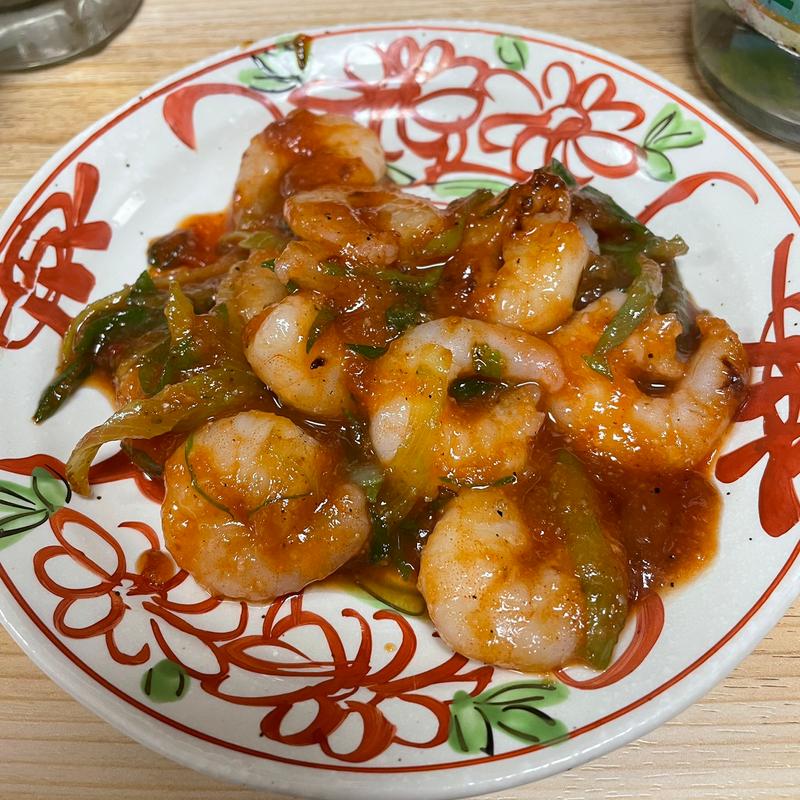 エビチリ(大衆酒場 酒呑んで飯食って蛙之介 溝の口店)