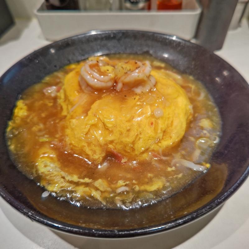 極王天津飯(餃子の王将 石川町店)