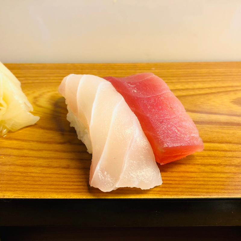 チビキ、ばち鮪_寿司ランチ(亀八寿司 )