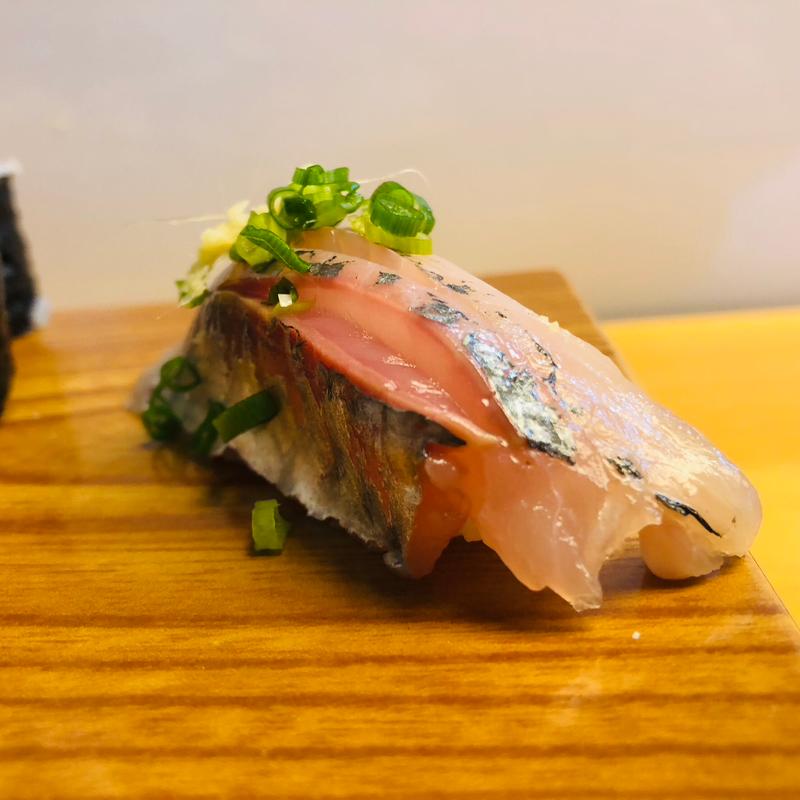 真鯵_寿司ランチ(亀八寿司 )