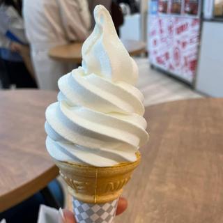 ミルクソフトクリーム(長沼あいす 工場直売店 )