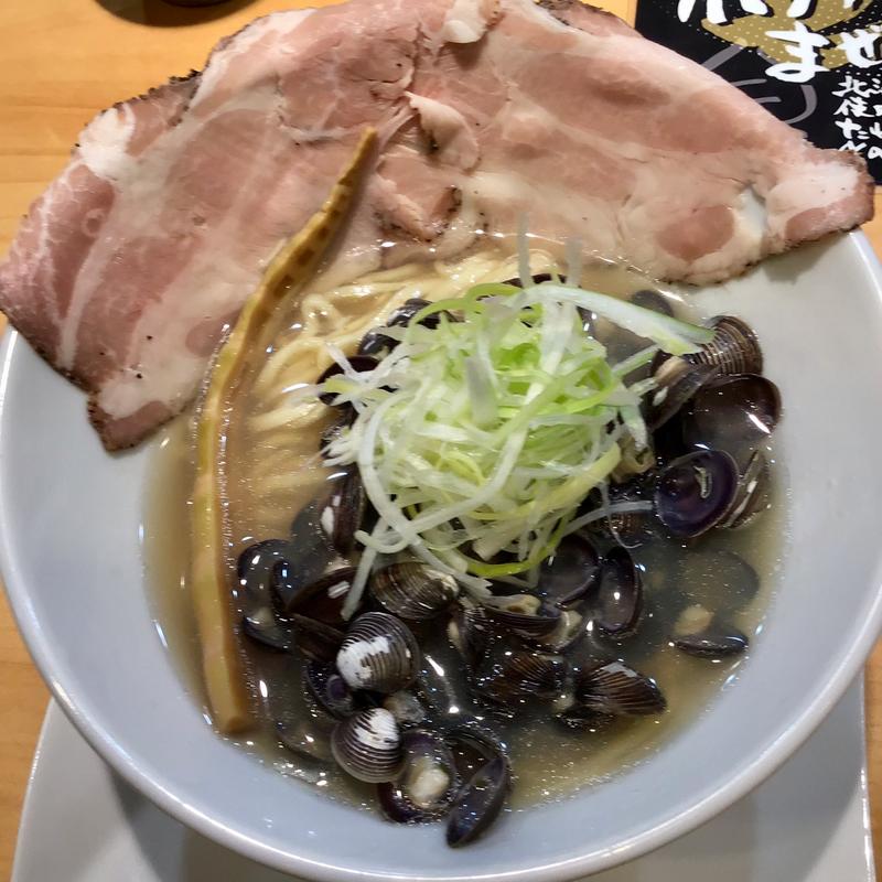 しじみラーメン(くそオヤジ最後のひとふり 天満店)