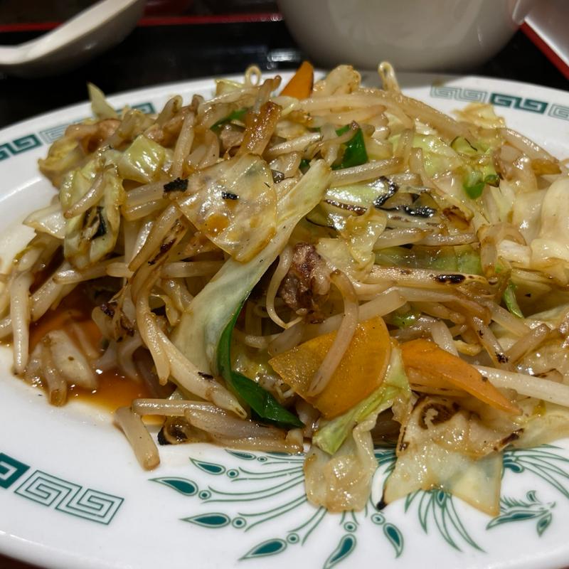 野菜炒め(日高屋 久米川南口店)