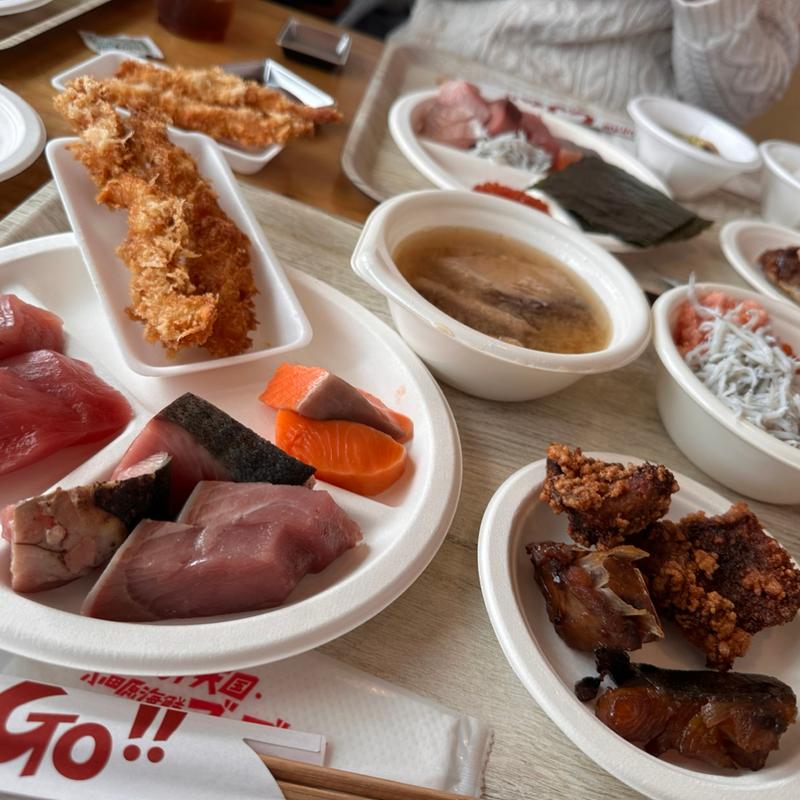 食べ放題(おさしみ天国・小田原海鮮ゴーゴー！！)