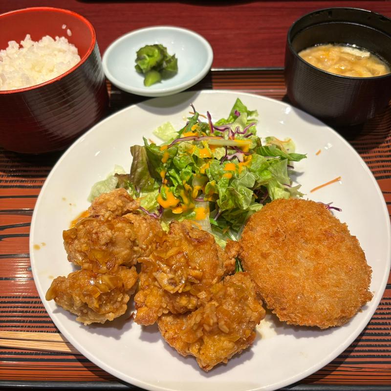 飛騨牛コロッケとゆりんち定食(一の倉 八重洲店 )