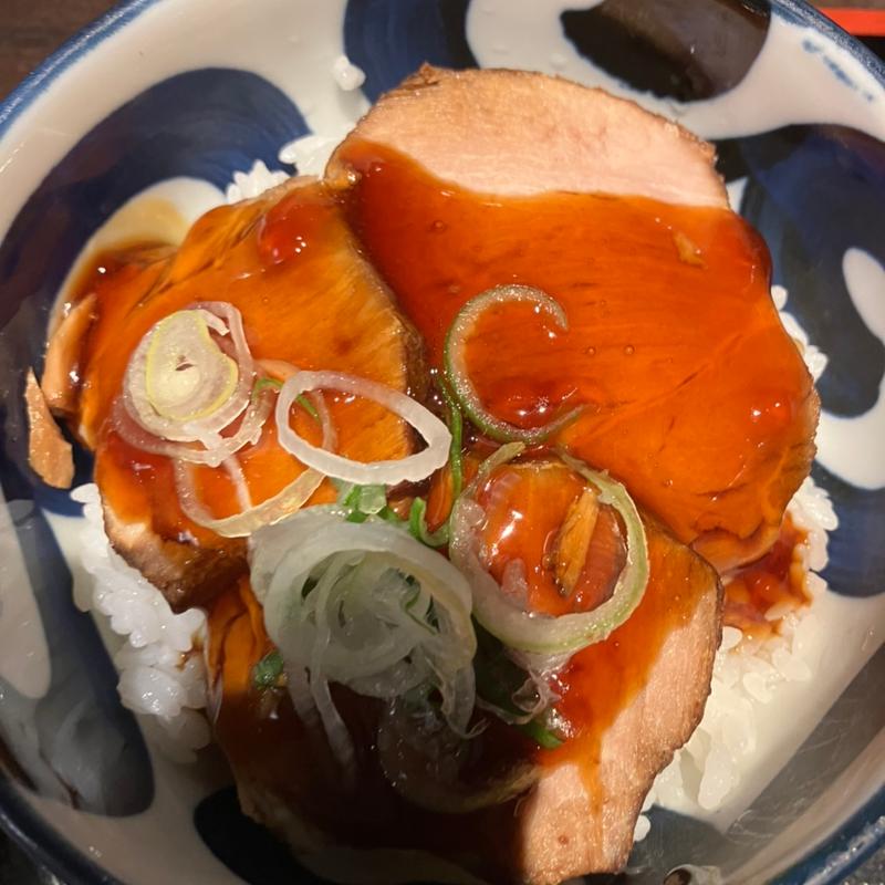自家製豚チャーシュー丼(蕎麦切り くろ)