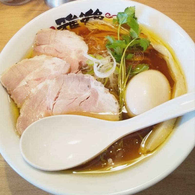 特生揚げ醤油らーめん(らーめん 雅楽)