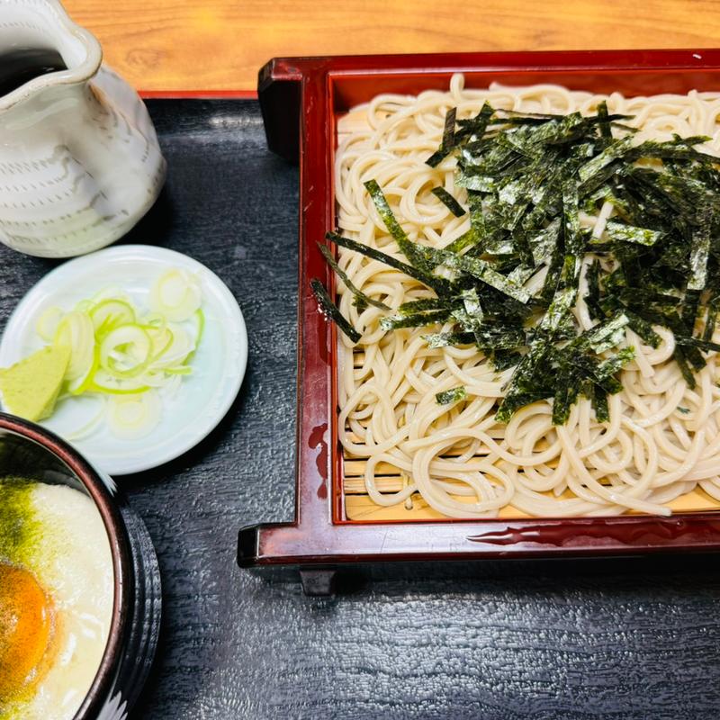 とろろそば(更科)