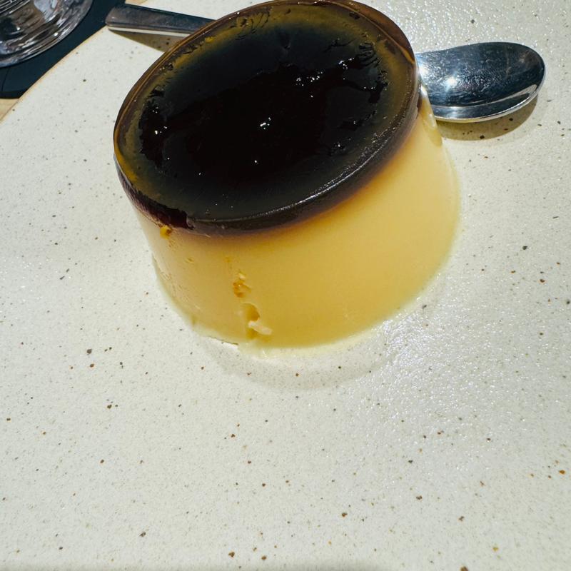 昔ながらのプリン(Cafe Renoir 早稲田駅前店)