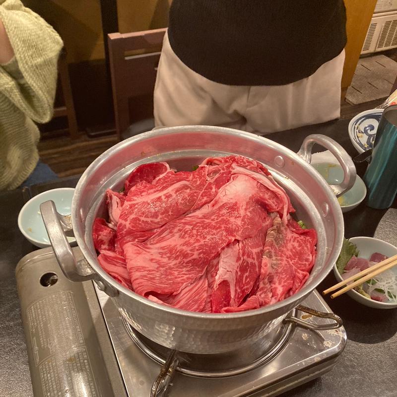 牛鍋(居酒屋 吾妻屋)