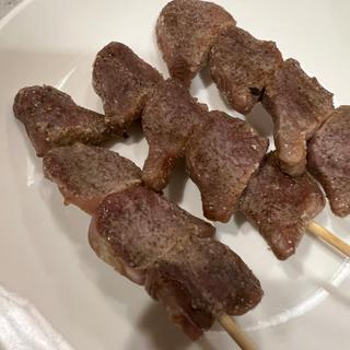 ズリ塩串焼き(とりさだ)