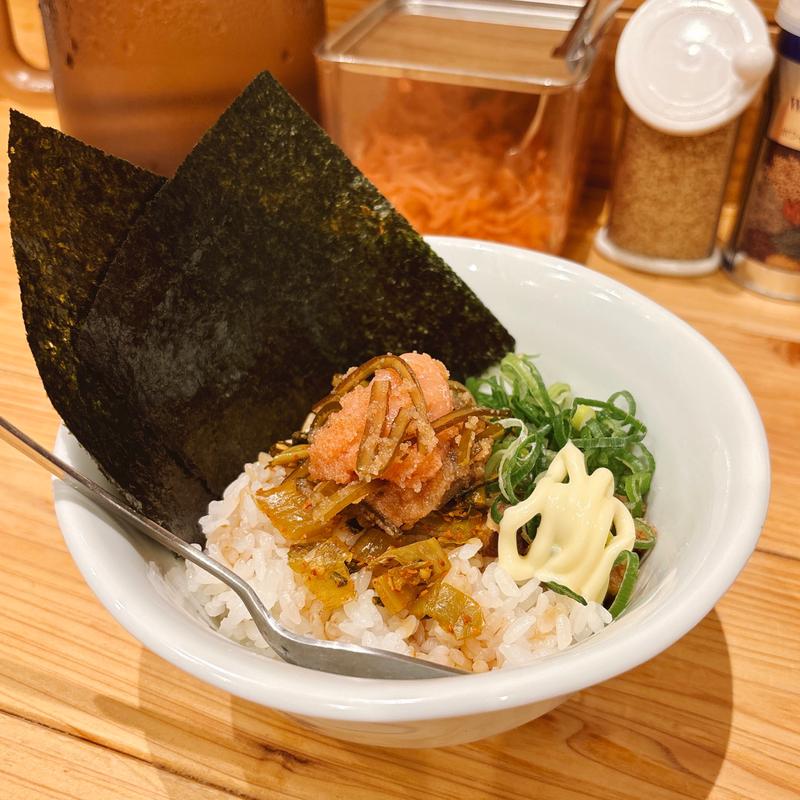 (一風堂1994)博多明太ご飯(新横浜ラーメン博物館)