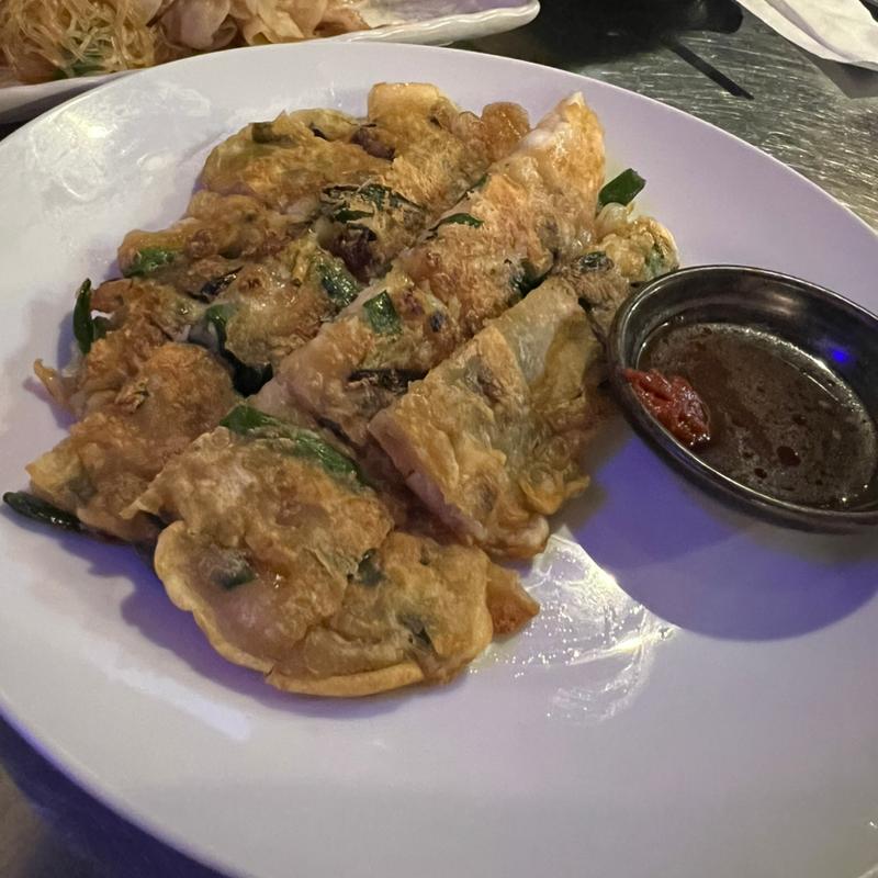 海鮮チヂミ(韓国酒場 쩐다 tyonda~maruyuu~)