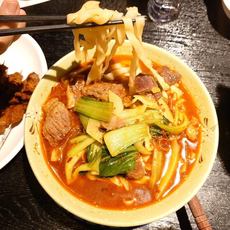 牛肉入りマーラーメン(四季香 上野店)