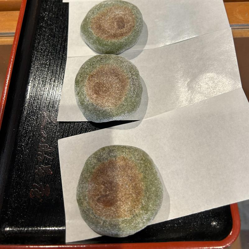 やきもち　よもぎ(葵家やきもち総本舗)