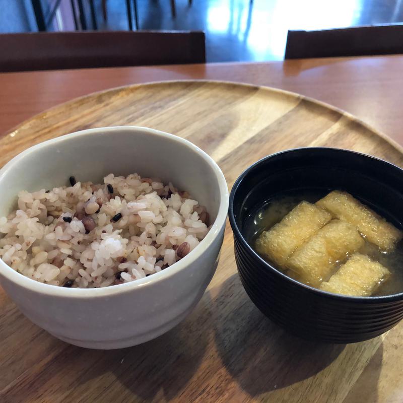 体にやさしい五穀米と味噌汁（春の一幸レディース膳）(一幸 東越谷店)