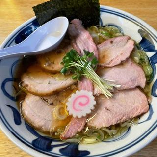 焼豚ワンタン麺(中華そば屋　佐藤)