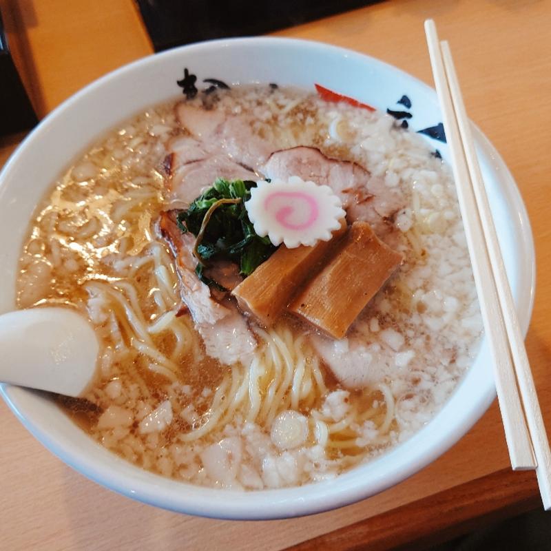 塩ラーメン　中盛　背脂(麺や 一彰 )