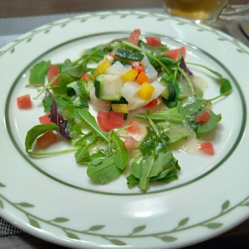 甲イカのオードブル(たけし亭)