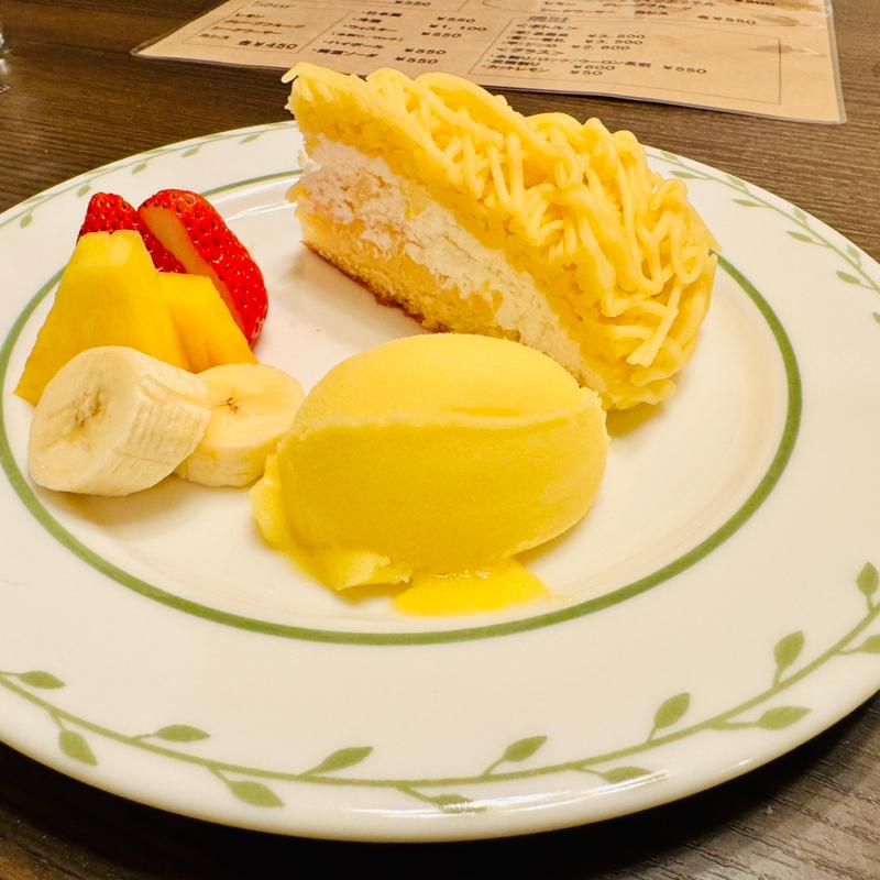 本日のデザート(たけし亭)