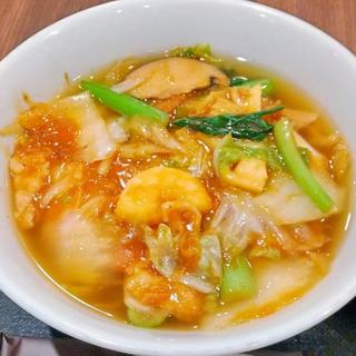 五目あんかけつゆそば(南国酒家 横浜ららぽーと店)