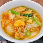 五目あんかけつゆそば(南国酒家 横浜ららぽーと店)