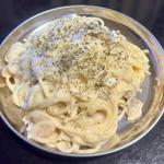 シーフードクリームソースパスタ(ベルクス 東墨田店)