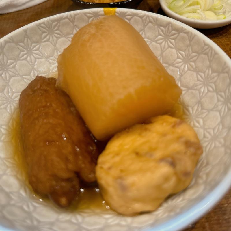 おでん(肉蕎麦むね 足立保塚店)