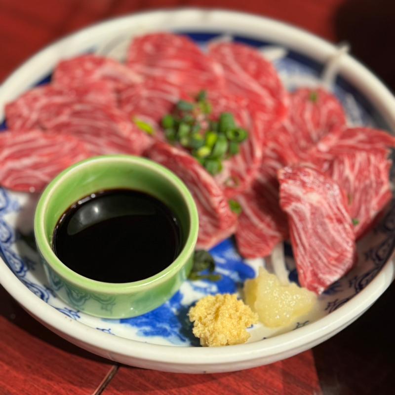 馬刺し(小倉鉄なべ 総本店)