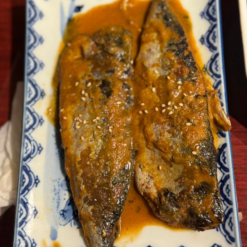 関アジ味噌煮(小倉鉄なべ 総本店)