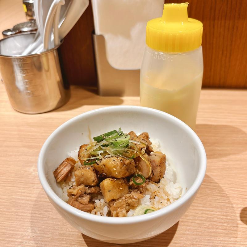 あぶりチャーシューごはん(中華そば やなぎや)