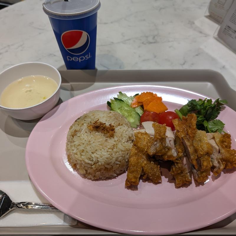 スパイシーフライドチキンライス(CHICKEN RICE CLUB(チキンライスクラブ) 虎ノ門ヒルズステーションタワー店)