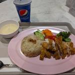 スパイシーフライドチキンライス(CHICKEN RICE CLUB(チキンライスクラブ) 虎ノ門ヒルズステーションタワー店)