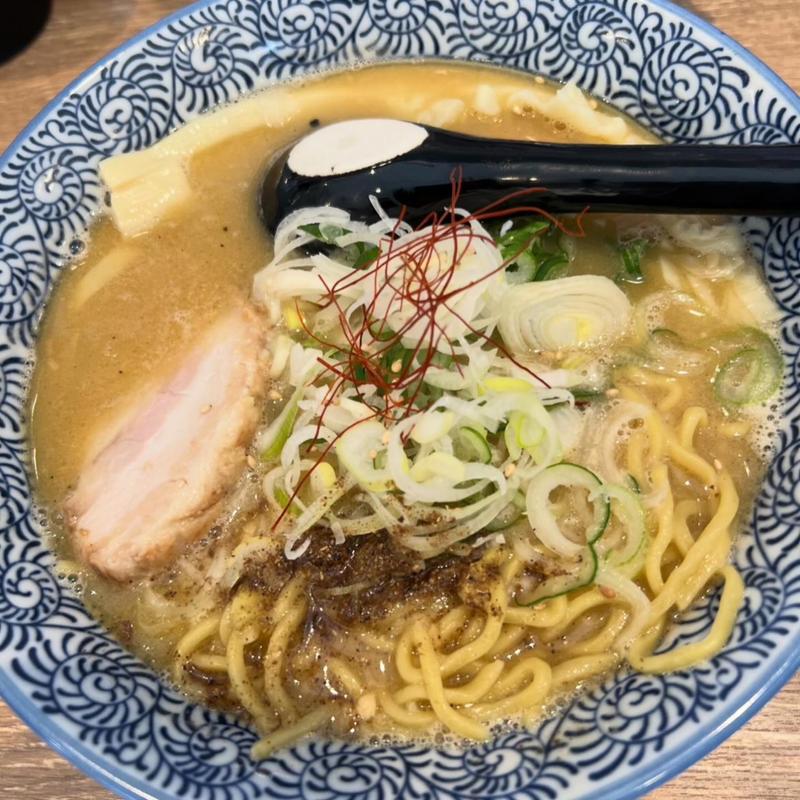 濃厚鶏白湯味噌(虎鉄 手稲店)