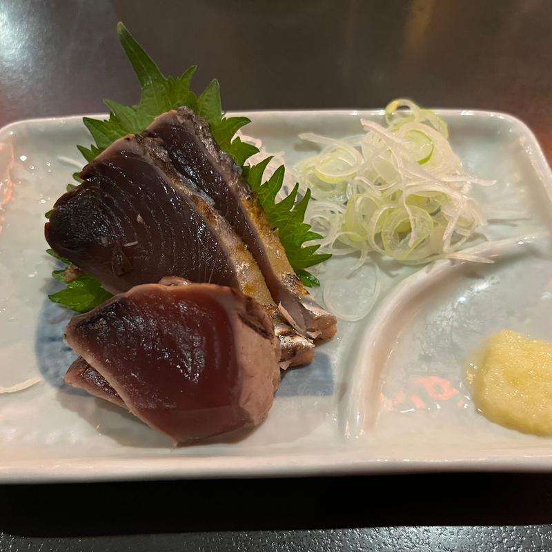 かつお刺身(ぱぶ茶屋 祭)