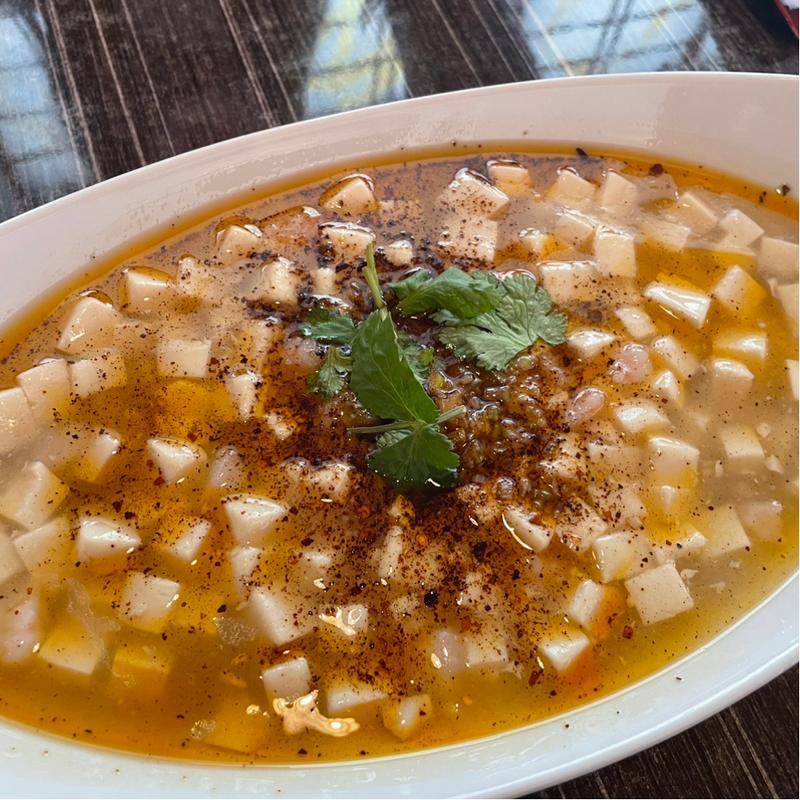 白麻婆豆腐(中国料理 竜苑 )