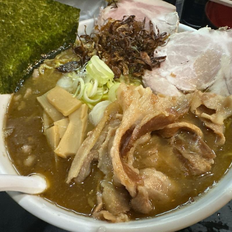 アワビツブ貝不純100SP大盛、つけ玉(一条流がんこ総本家分家荒木町)