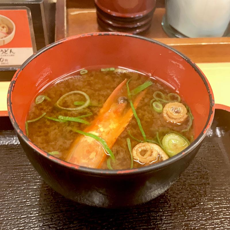 赤だし(えび頼み あべちか店)