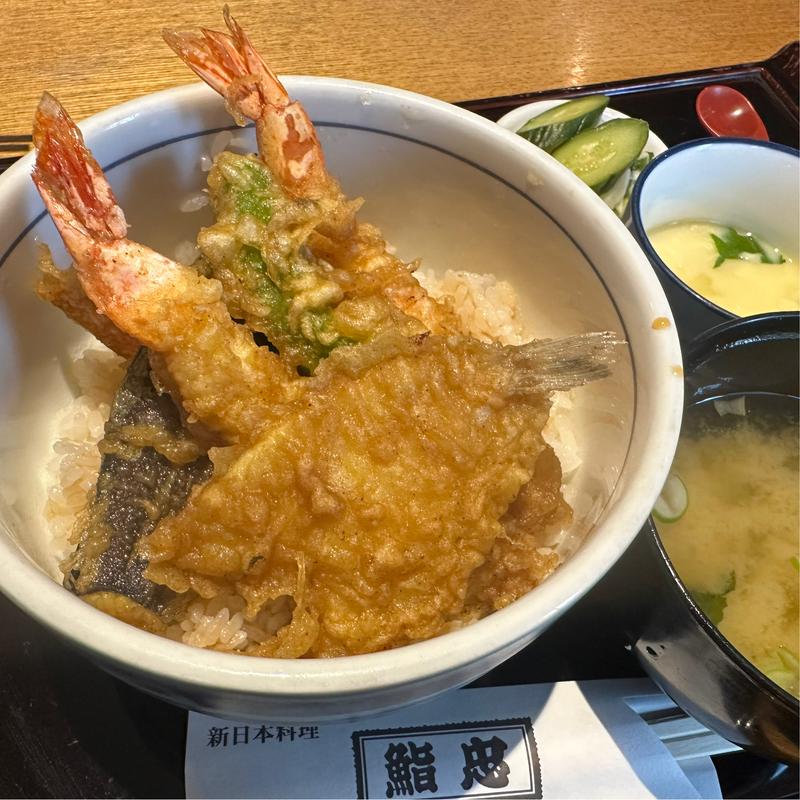 天麩羅丼セット(本家鮨忠 （ほんけすしちゅう）)