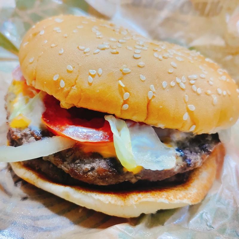 ダブルワッパーチーズバーガー(バーガーキング 蕨駅東口店)