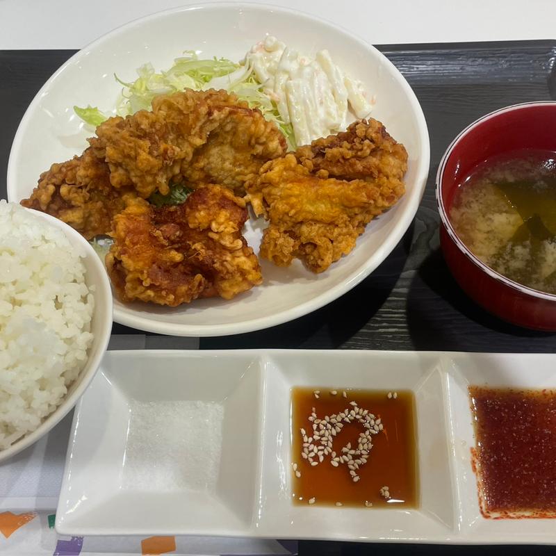 ザンギ定食(北海道あばしりザンギ亭)