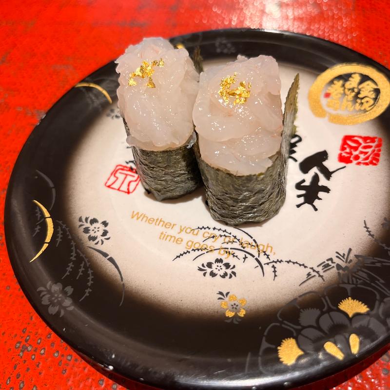 白エビ軍艦(金沢まいもん寿司 マークイズ福岡ももち)