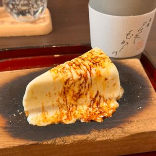 元祖炙りチーズケーキ(茶寮 花ぞむかしの cafe HANA)