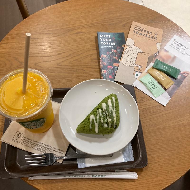 マンゴーパッションティーフラペチーノ(スターバックス・コーヒー 北千住マルイ店 （STARBUCKS COFFEE）)