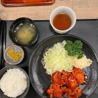 ヤンニョムチキン定食(Spice)