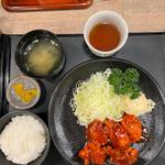 ヤンニョムチキン定食(Spice)